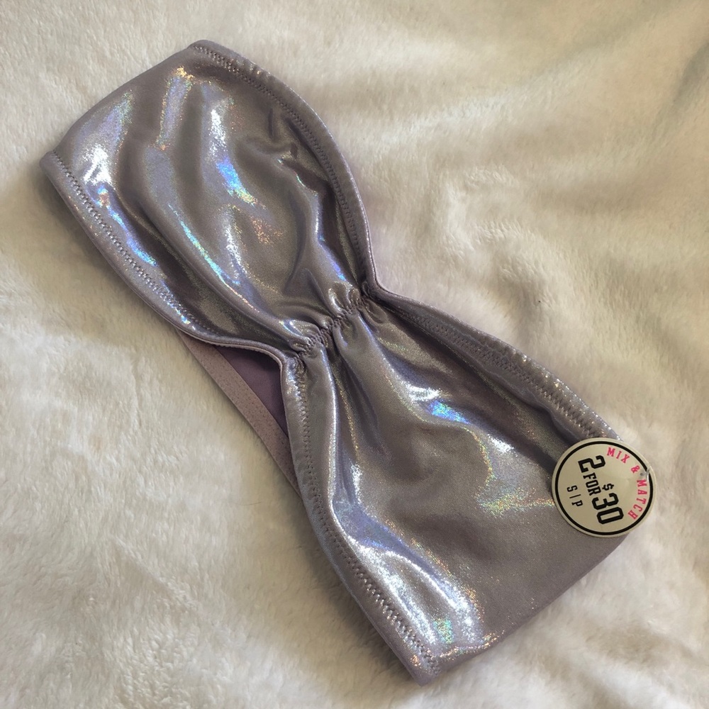 Lilac sequin bandeau